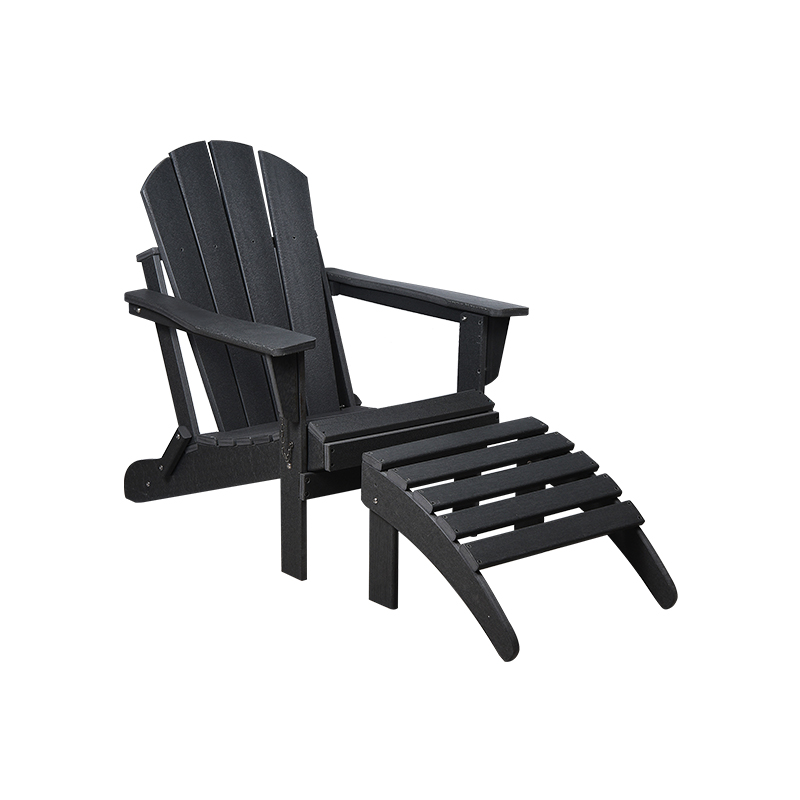 Scaun Adirondack cu otoman detasabil